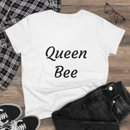 Queen Bee Women's Midweight Cotton Tee - Image 10