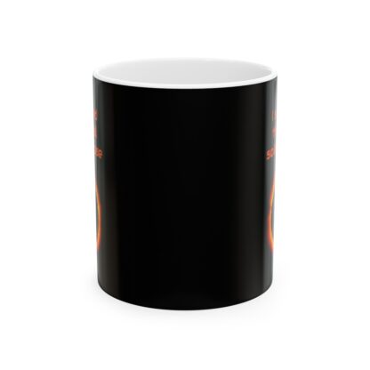 I Survived The Total Solar Eclipse Ceramic Mug, 11oz - Image 2