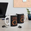 I Survived The Total Solar Eclipse Ceramic Mug, 11oz