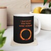 I Survived The Total Solar Eclipse Ceramic Mug, 11oz