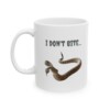 I Don't Bite Ceramic Mug, 11oz