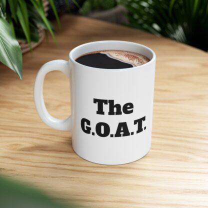 The G.O.A.T. Ceramic Mug, 11oz