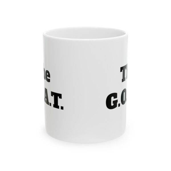 The G.O.A.T. Ceramic Mug, 11oz - Image 2