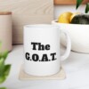 The G.O.A.T. Ceramic Mug, 11oz