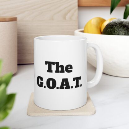 The G.O.A.T. Ceramic Mug, 11oz - Image 9