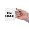 The G.O.A.T. Ceramic Mug, 11oz