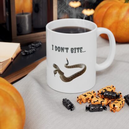 I Don't Bite Ceramic Mug, 11oz