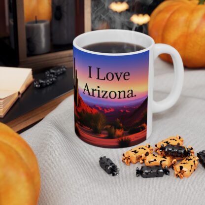 I Love Arizona Ceramic Mug, 11oz