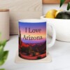 I Love Arizona Ceramic Mug, 11oz