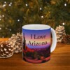 I Love Arizona Ceramic Mug, 11oz