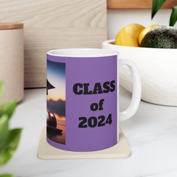 Class of 2024 Ceramic Mug, 11oz - Image 9