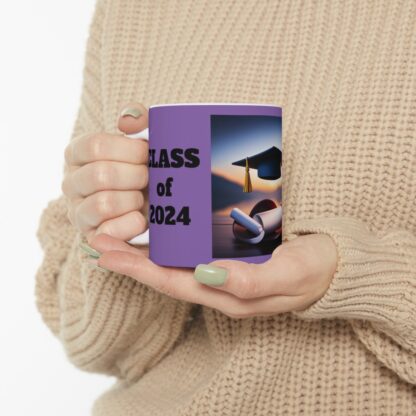 Class of 2024 Ceramic Mug, 11oz - Image 11