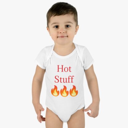 Hot Stuff Infant Baby Rib Bodysuit - Image 3