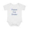 Future Car Dealer Infant Baby Rib Bodysuit