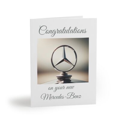 Congratulations On Your New Mercedes-Benz Greeting cards (8, 16, and 24 pcs) - Image 11