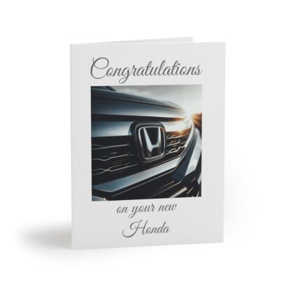 Congratulations On Your New Honda Greeting cards (8, 16, and 24 pcs) - Image 11