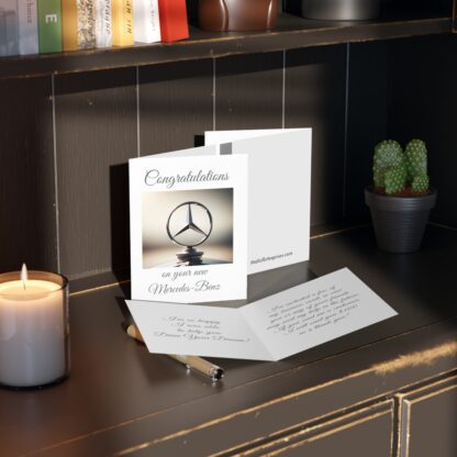 Congratulations On Your New Mercedes-Benz Greeting cards (8, 16, and 24 pcs) - Image 10