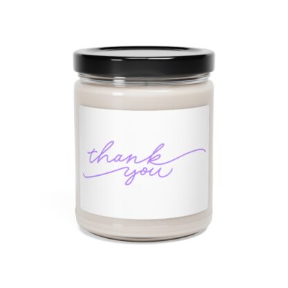 Thank You Scented Soy Candle, 9oz - Image 2