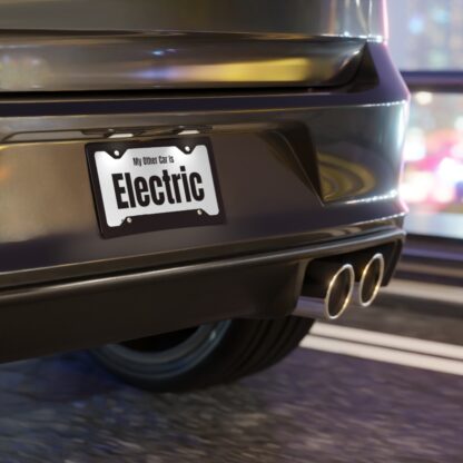 My Other Car is Electric Vanity Plate