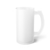 There's No Place Like Foam Frosted Glass Beer Mug