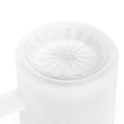 There's No Place Like Foam Frosted Glass Beer Mug - Image 6