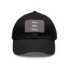 She/Her/Hers Pronouns Baseball Hat with Leather Patch (Rectangle)