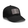 She/Her/Hers Pronouns Baseball Hat with Leather Patch (Rectangle)