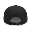 He/Him/His Pronoun Baseball Hat with Leather Patch (Rectangle)