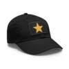 Star Baseball Hat with Leather Patch (Rectangle)