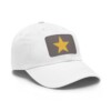 Star Baseball Hat with Leather Patch (Rectangle)