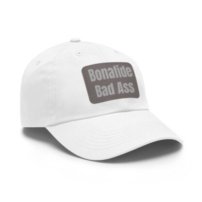 Bonafide Bad Ass Baseball Hat with Leather Patch (Rectangle) - Image 9