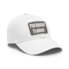 Personal Trainer Baseball Hat with Leather Patch (Rectangle)