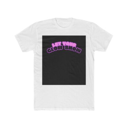 Let Your Glow Show Men's Cotton Crew Tee - Image 3