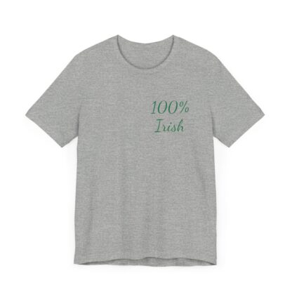 100% Irish Unisex Jersey Short Sleeve Tee - Image 91