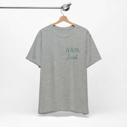 100% Irish Unisex Jersey Short Sleeve Tee - Image 95