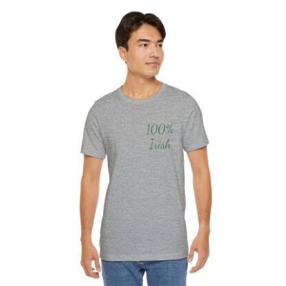 100% Irish Unisex Jersey Short Sleeve Tee - Image 108