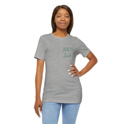 100% Irish Unisex Jersey Short Sleeve Tee - Image 110