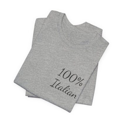 100% Italian Unisex Jersey Short Sleeve Tee - Image 93