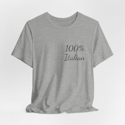 100% Italian Unisex Jersey Short Sleeve Tee - Image 94