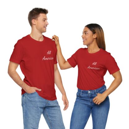 All American Unisex Jersey Short Sleeve Tee