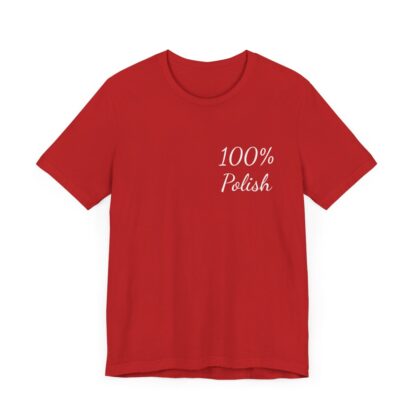 100% Polish Unisex Jersey Short Sleeve Tee - Image 4