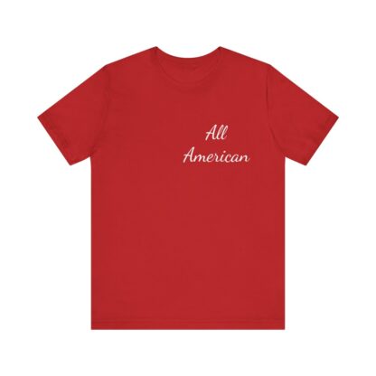 All American Unisex Jersey Short Sleeve Tee - Image 2