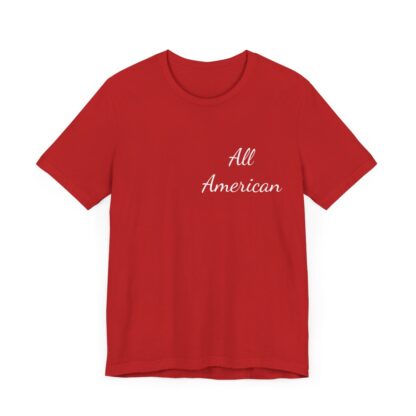 All American Unisex Jersey Short Sleeve Tee - Image 4