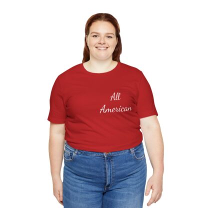 All American Unisex Jersey Short Sleeve Tee - Image 16