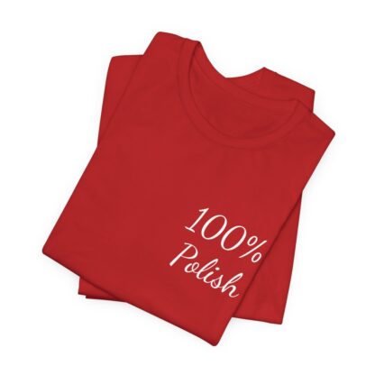 100% Polish Unisex Jersey Short Sleeve Tee - Image 6