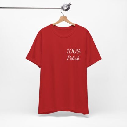 100% Polish Unisex Jersey Short Sleeve Tee - Image 8