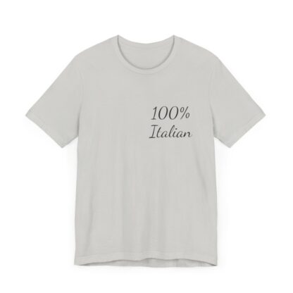 100% Italian Unisex Jersey Short Sleeve Tee - Image 62