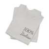 100% Italian Unisex Jersey Short Sleeve Tee