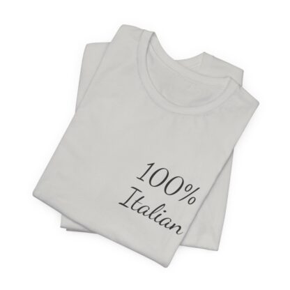 100% Italian Unisex Jersey Short Sleeve Tee - Image 64