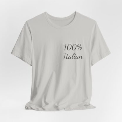 100% Italian Unisex Jersey Short Sleeve Tee - Image 65